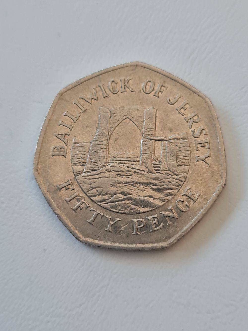 Lot 216: Bailiwick of Jersey 50p coin
