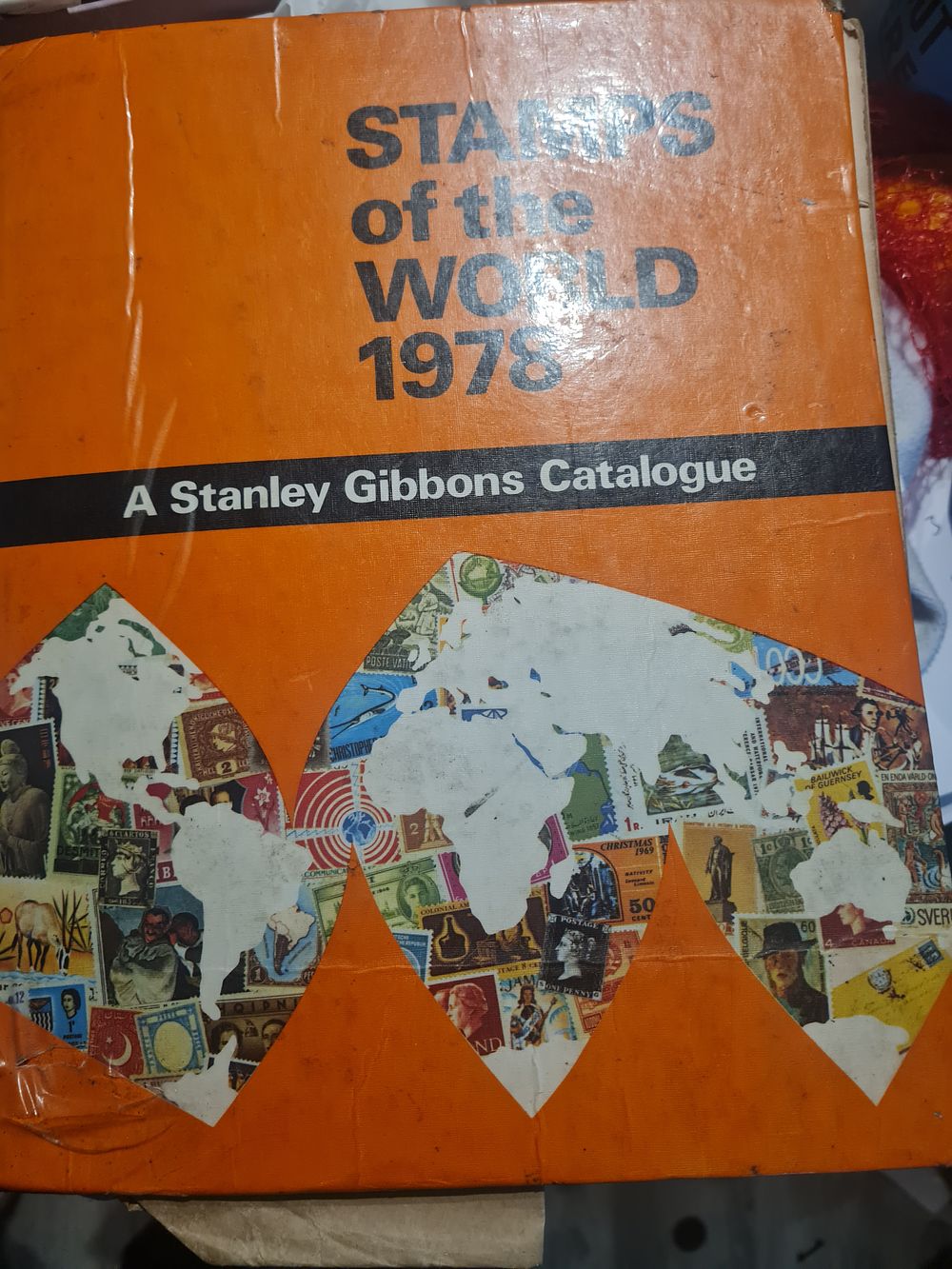 Lot 245: Large Stanley gibbons stamps hardback