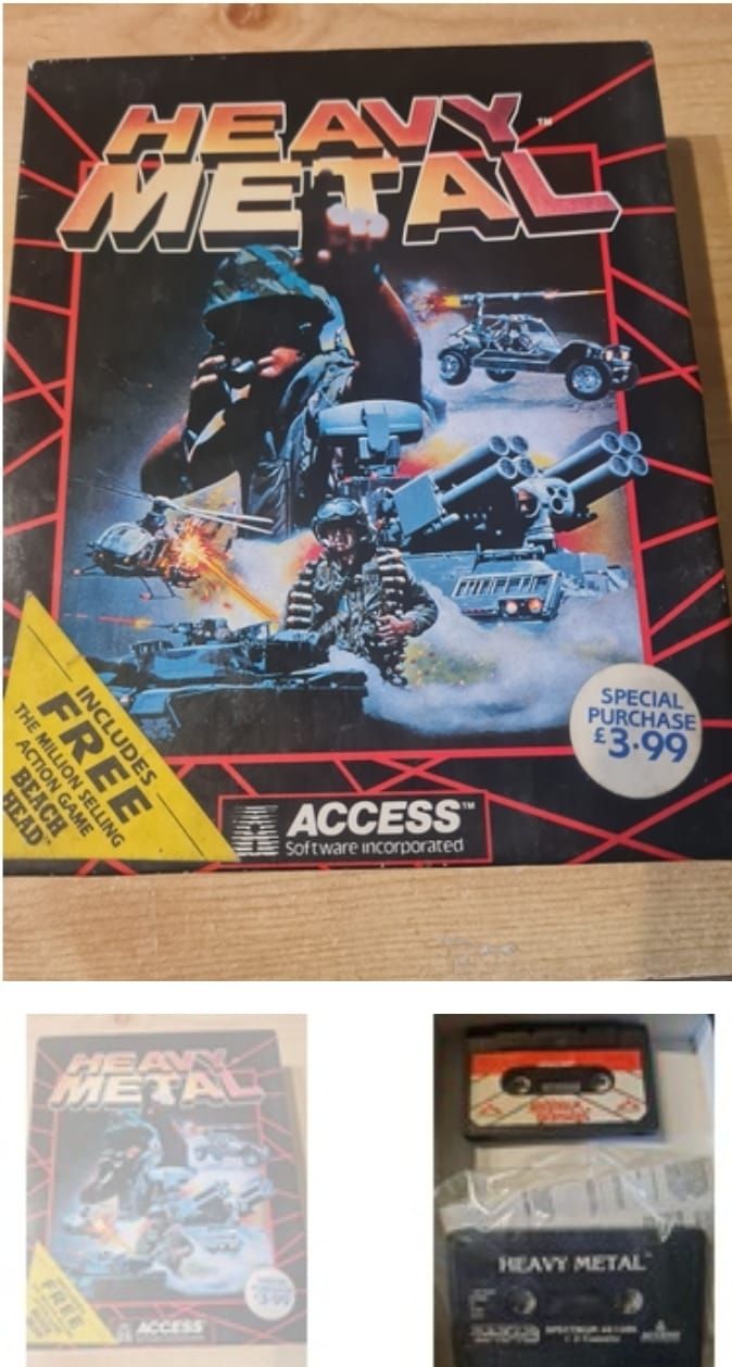 Lot 286: Heavy metal atari game