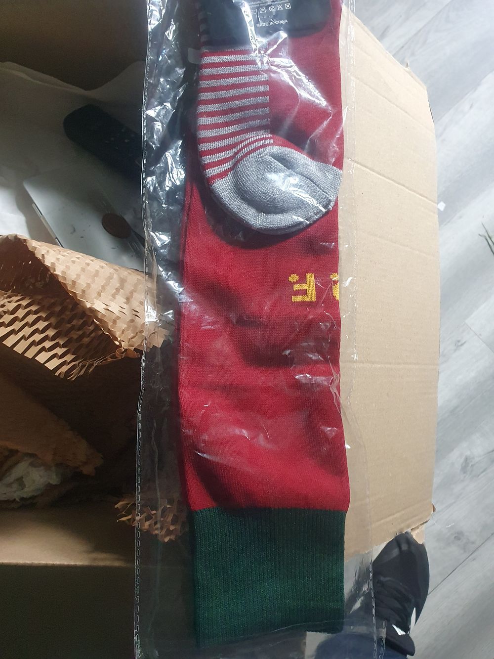 Lot 290a: Pair of new Liverpool socks