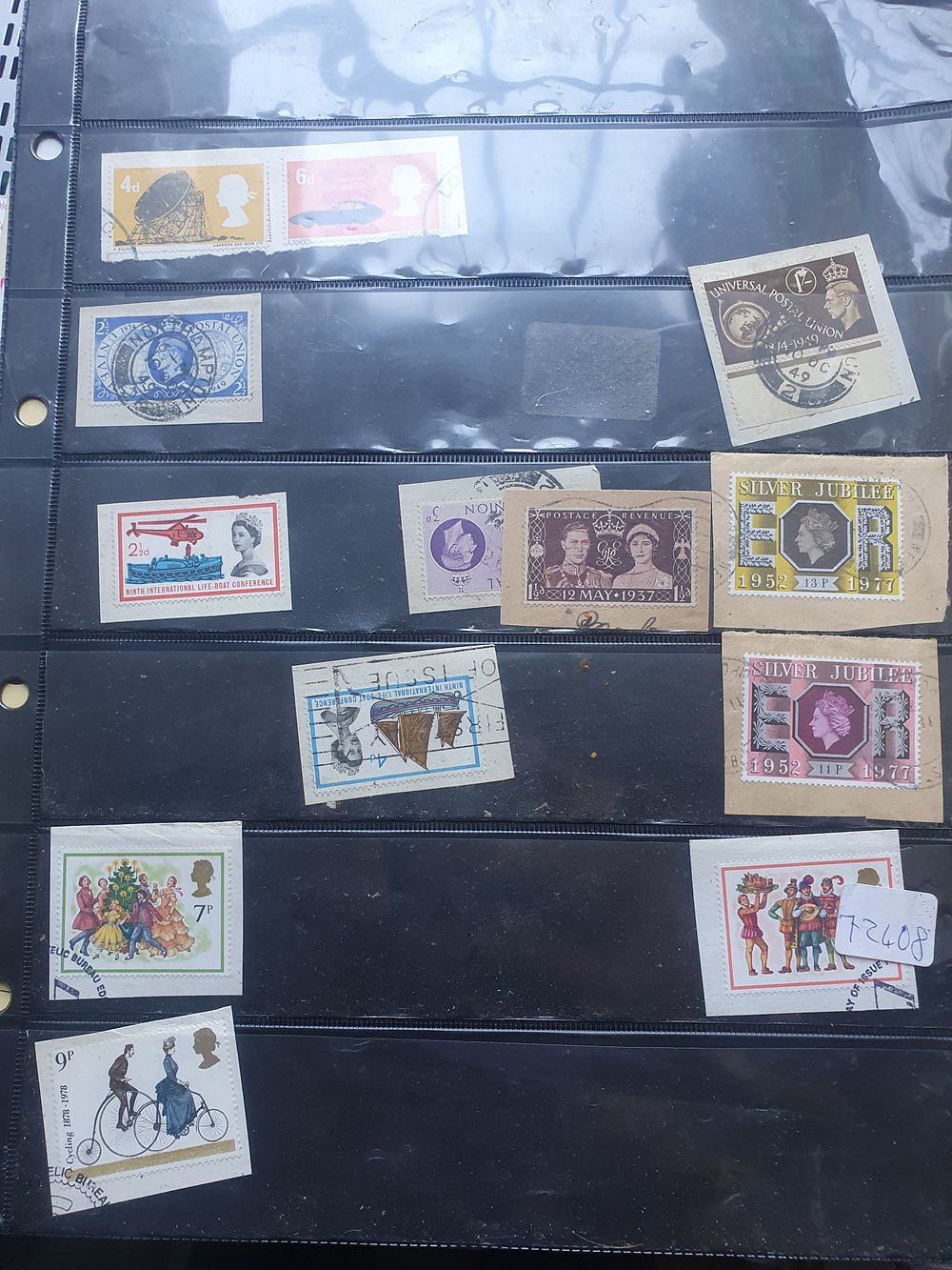 Lot 305: Lot of vintage stamps