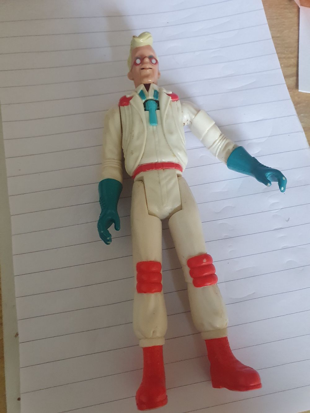 Lot 21p: Vintage ghostbusters figure