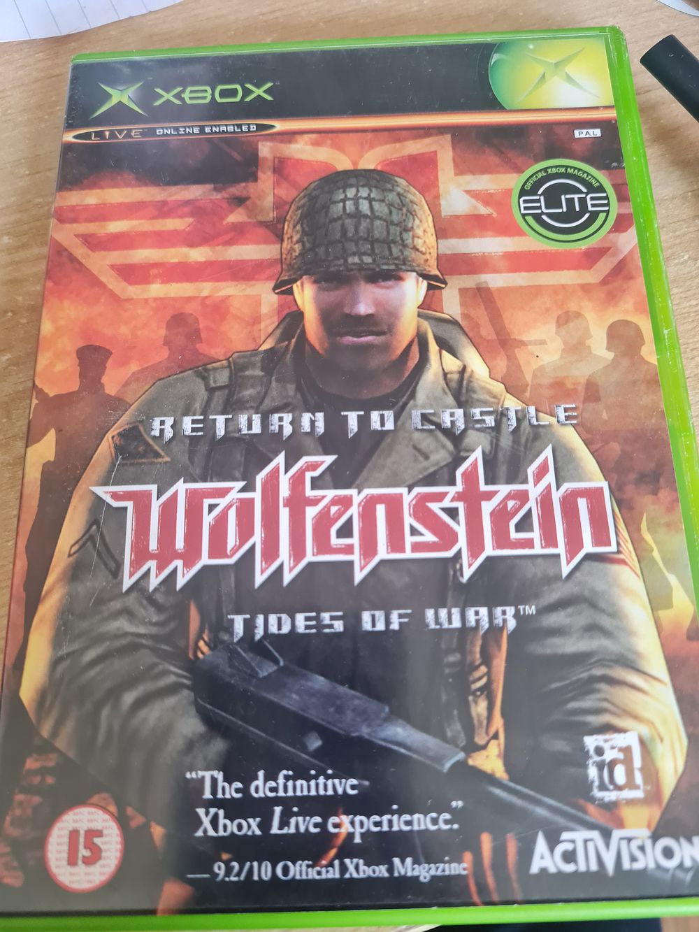 Lot 12r: Vintage xbox game with manual