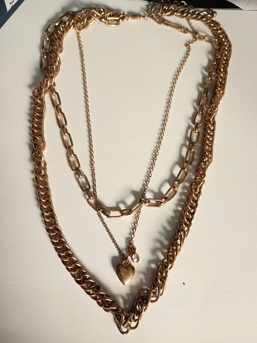 Lot 218: Layered Diamante Chain