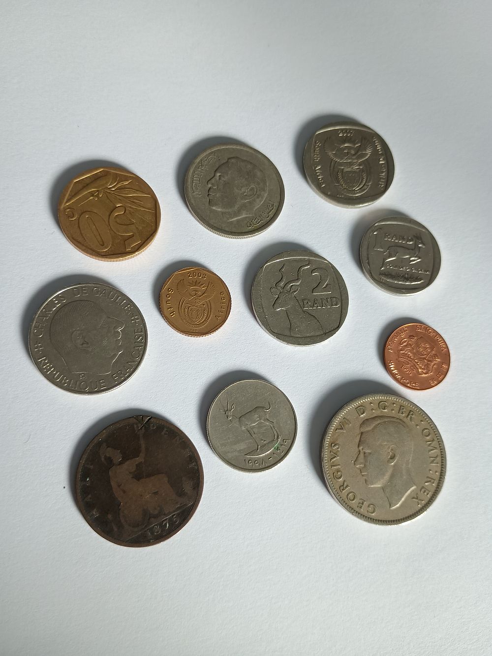 Lot 242: Collection of old coins