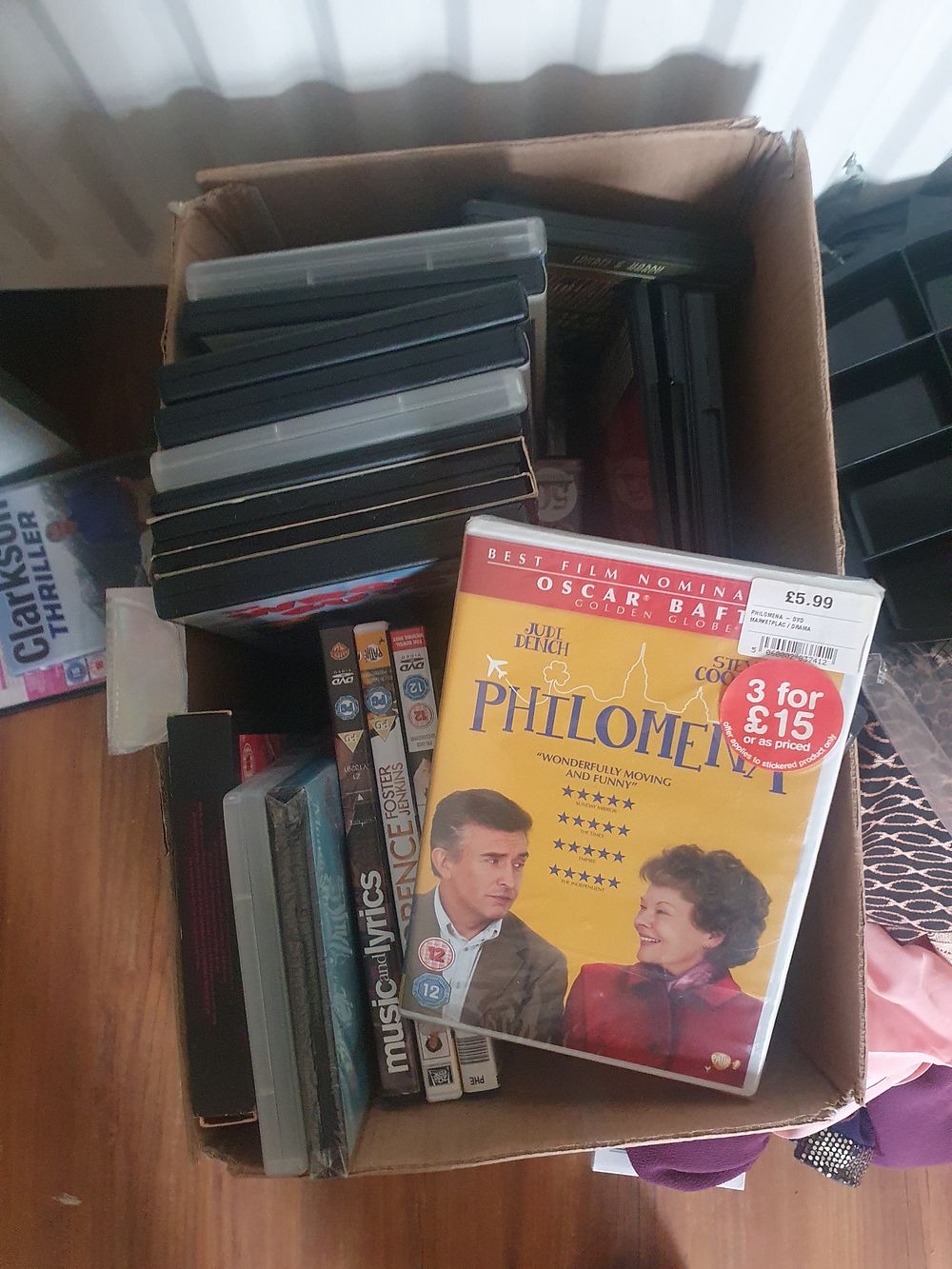 Lot 281: Box full of dvds