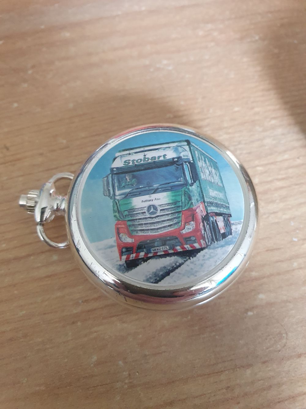 Lot 323: Eddie stobart pocket watch