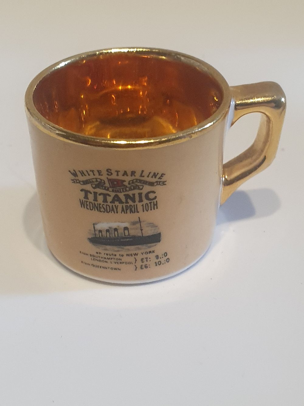 Lot 23d: Titanic collectable