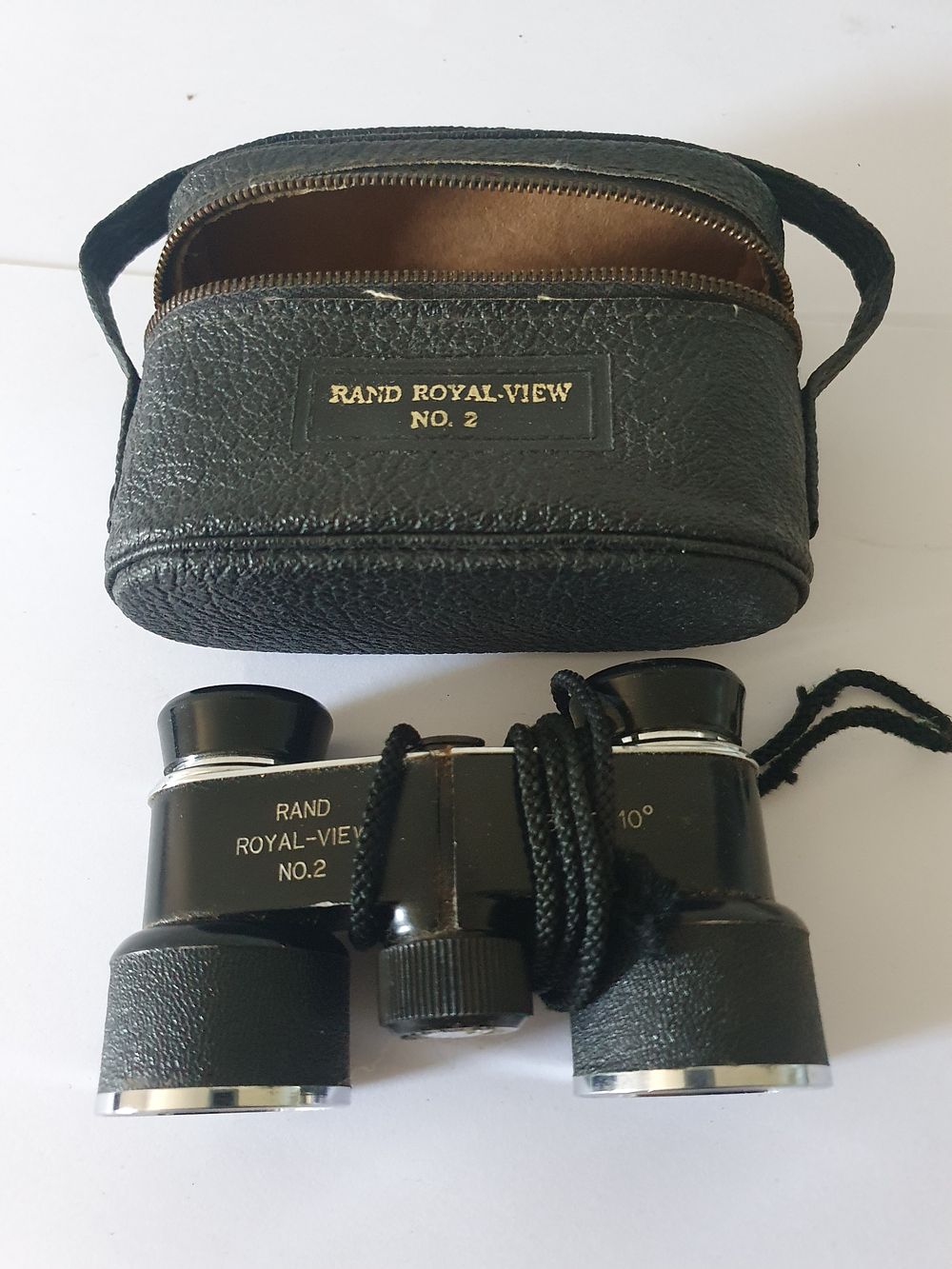 Lot 15i: Rand Royal View no 2 cased binoculars