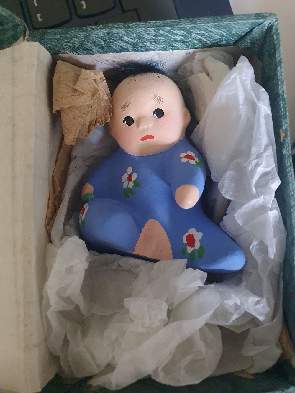 Lot 12s: Vintage boxed foreign doll