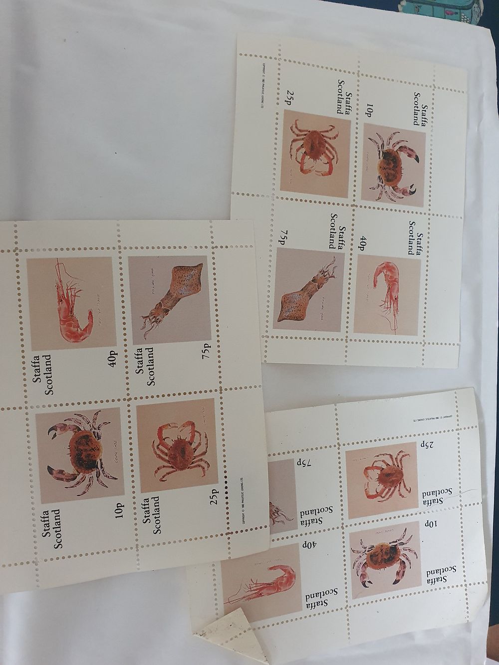 Lot 441: Staffa Scotland stamps lot