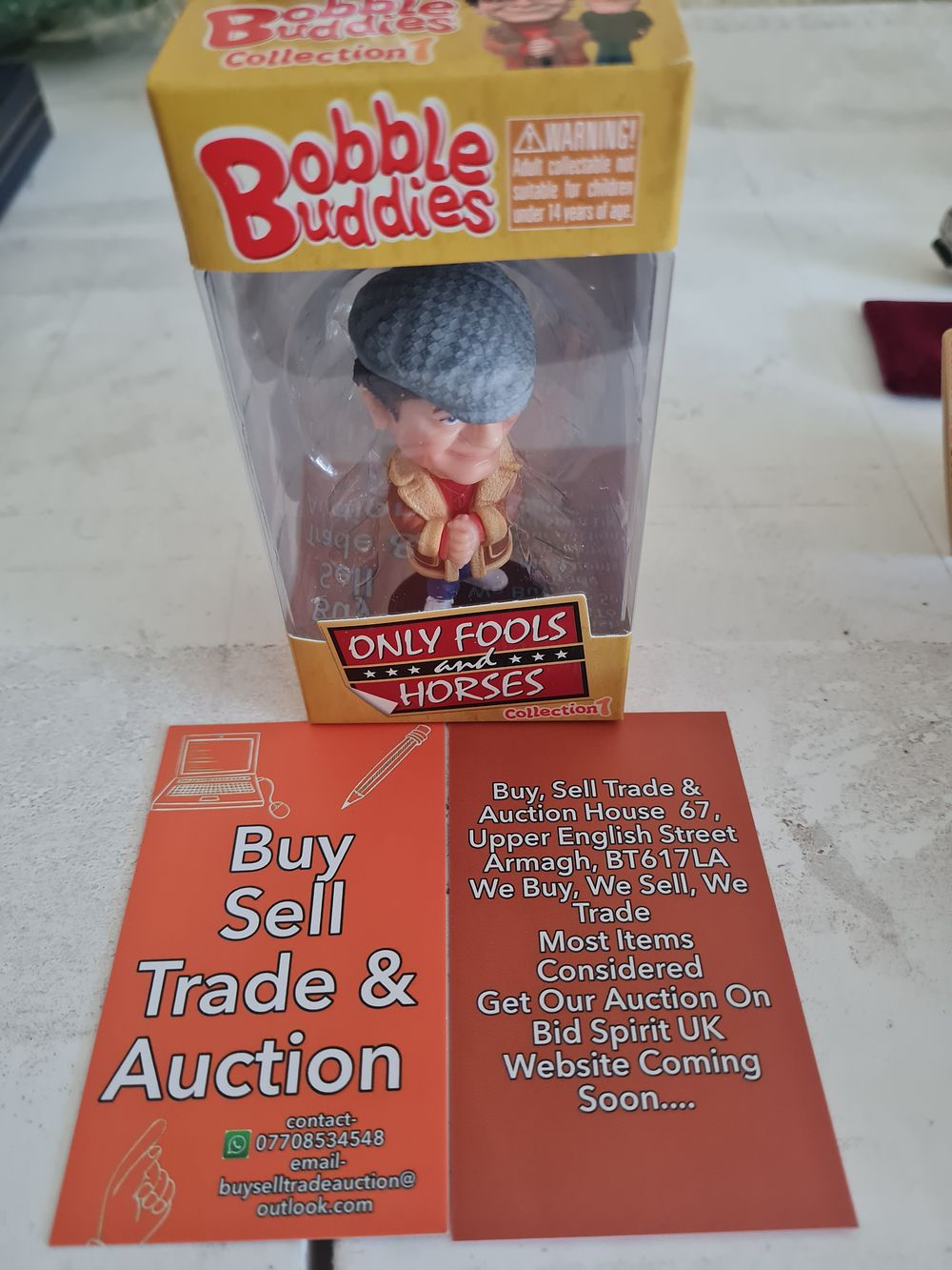 Lot 193: Only fools and horses boxed figure