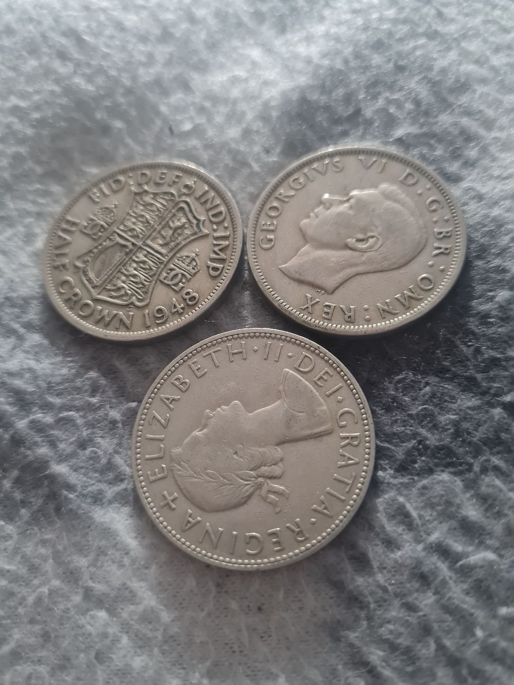 Lot 231: Lot of vintage half crowns
