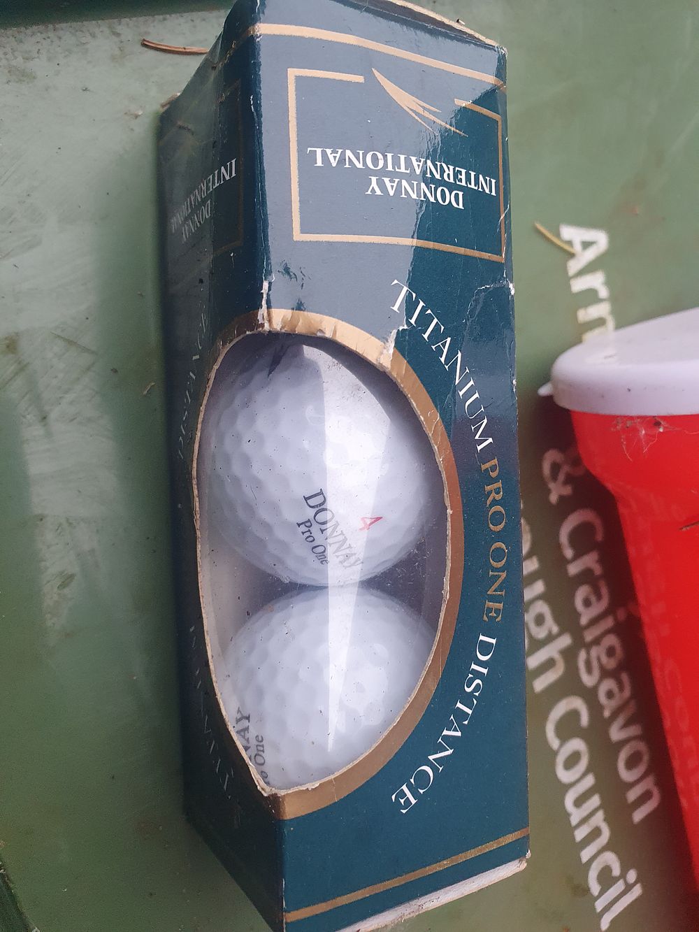 Lot 244: New golf balls