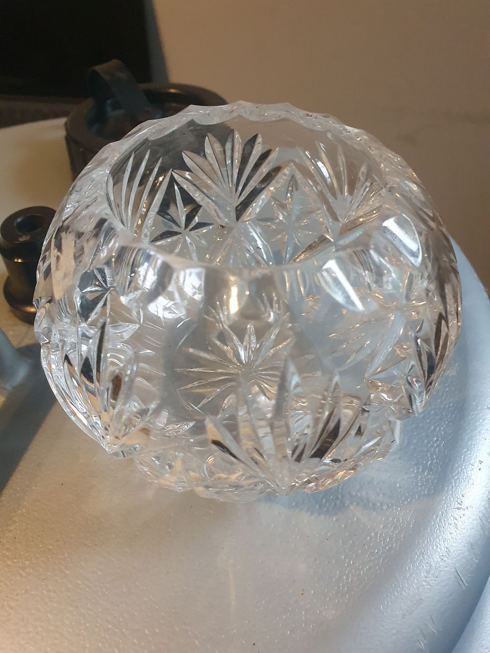 Lot 167: Stamped Crystal bowl