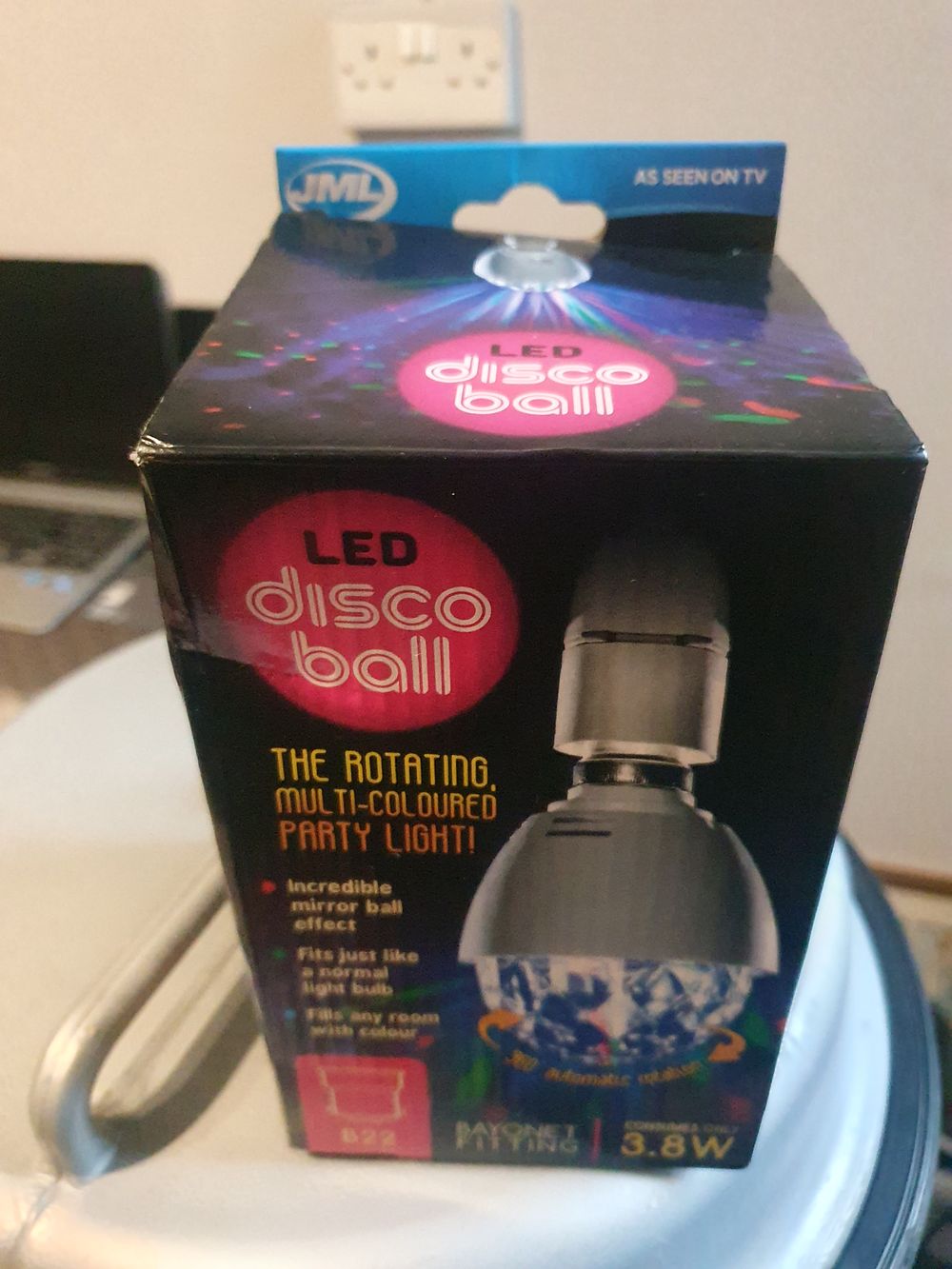Lot 170: Disco  ball boxed