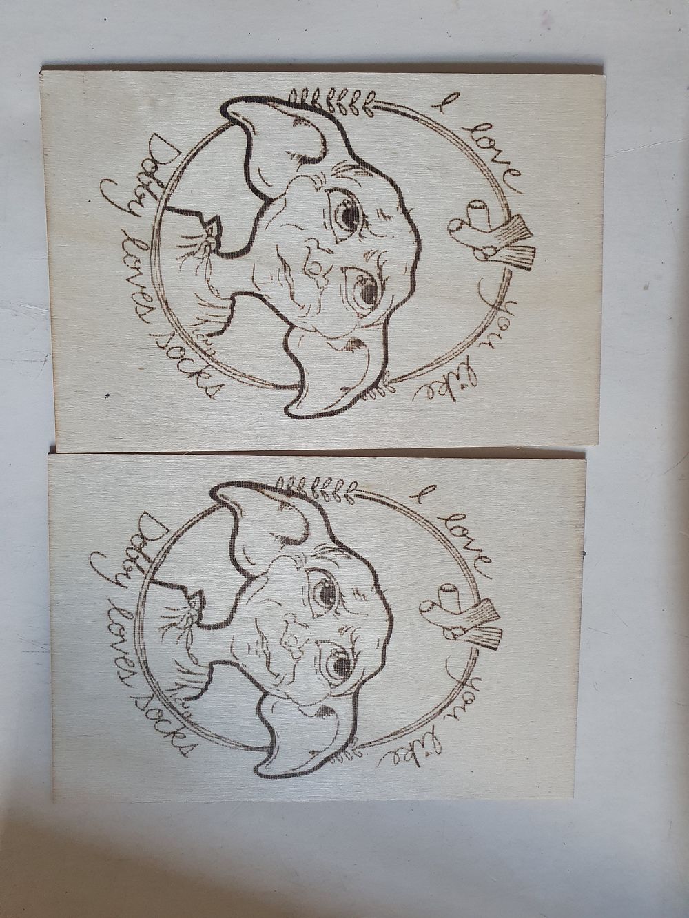 Lot 82: 2 harrybpotter wooden signs