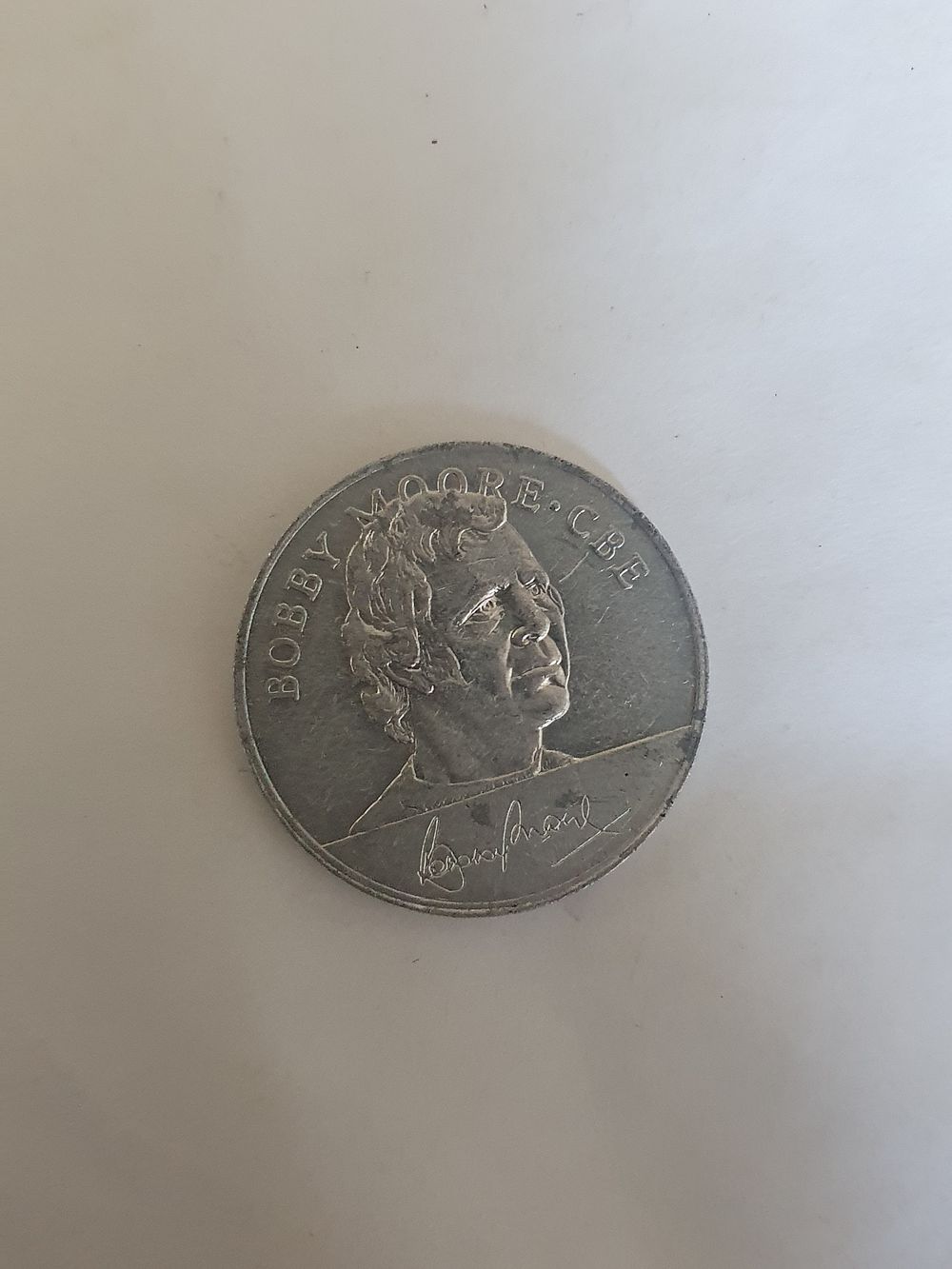 Lot 260: Vintage Bobby Moor coin