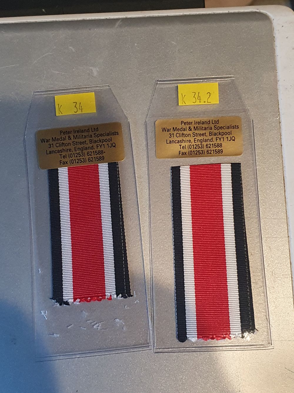 Lot 278: Military ribbons