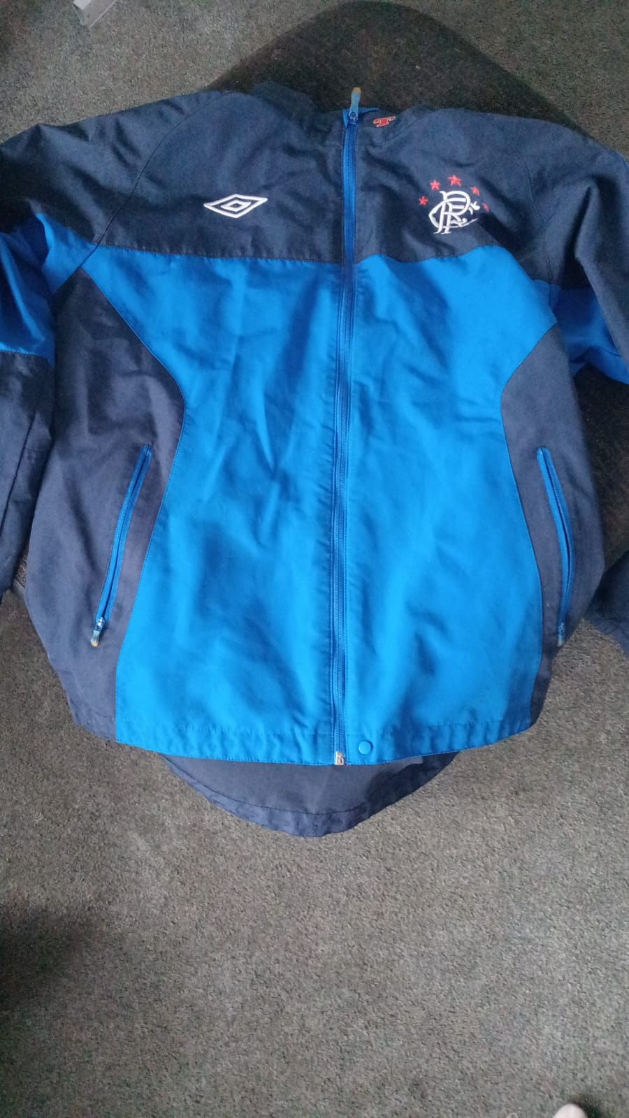 Lot 188t: Rangers fc jacket