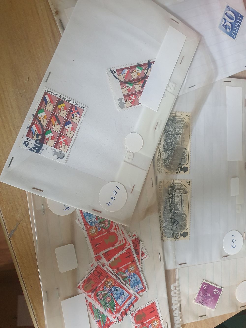 Lot 310: Vintage stamp lot