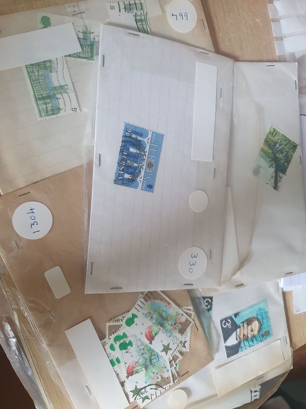 Lot 358: Vintage stamp lot