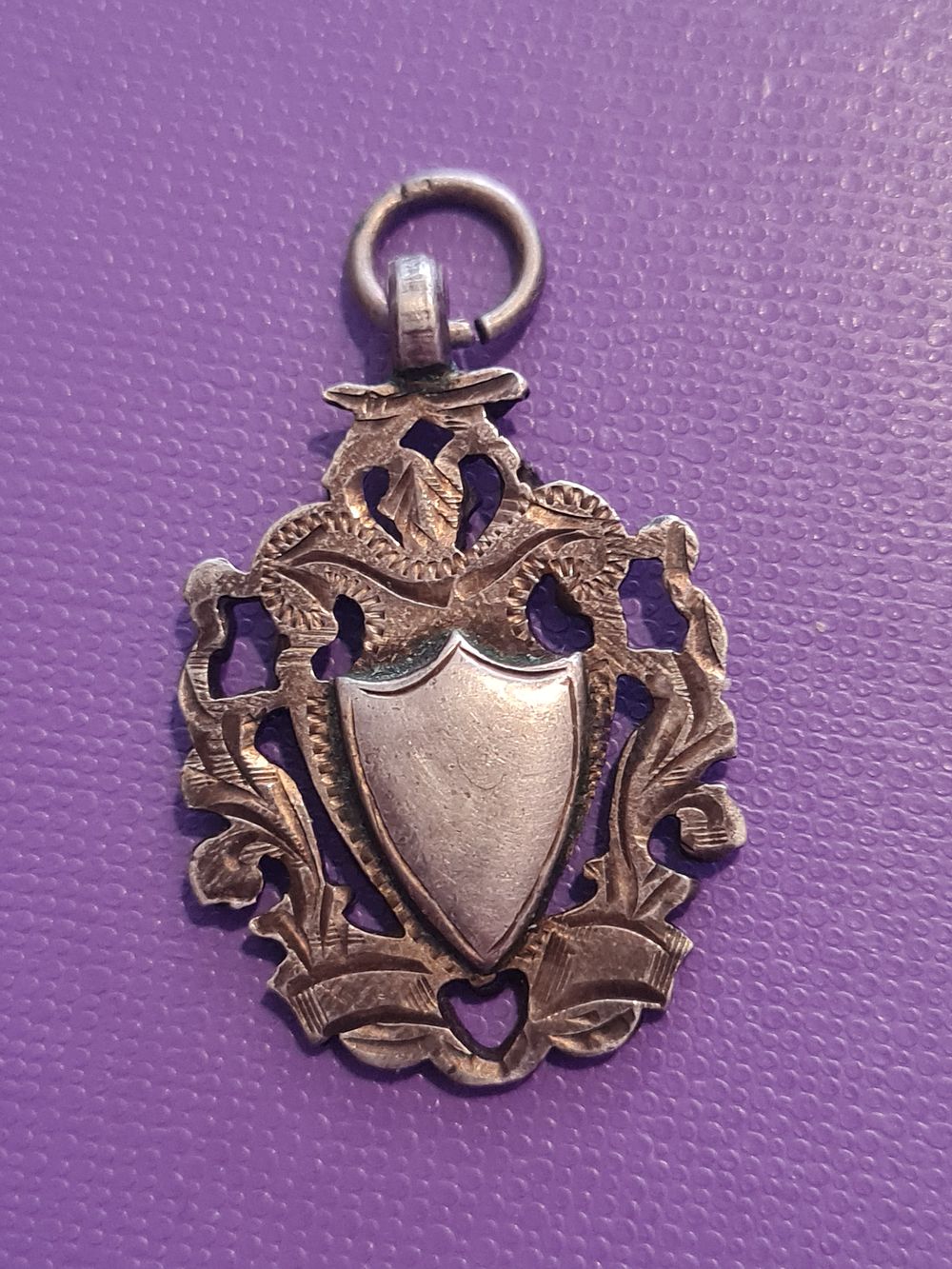 Lot 11a: Vintage Sterling silver dublin medal/pendant
