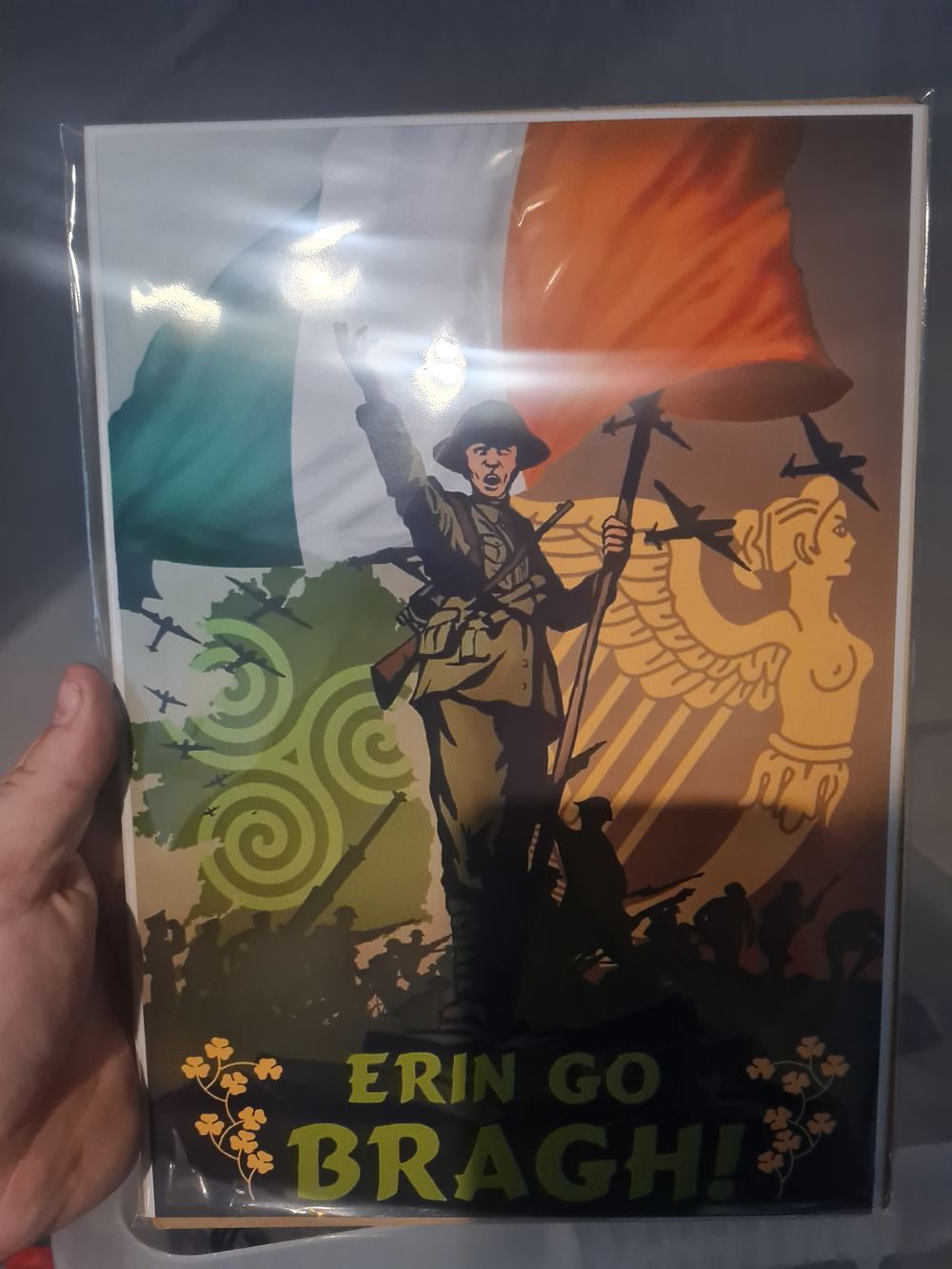 Lot 019: Erin go bragh High gloss print in cardboard sleeve