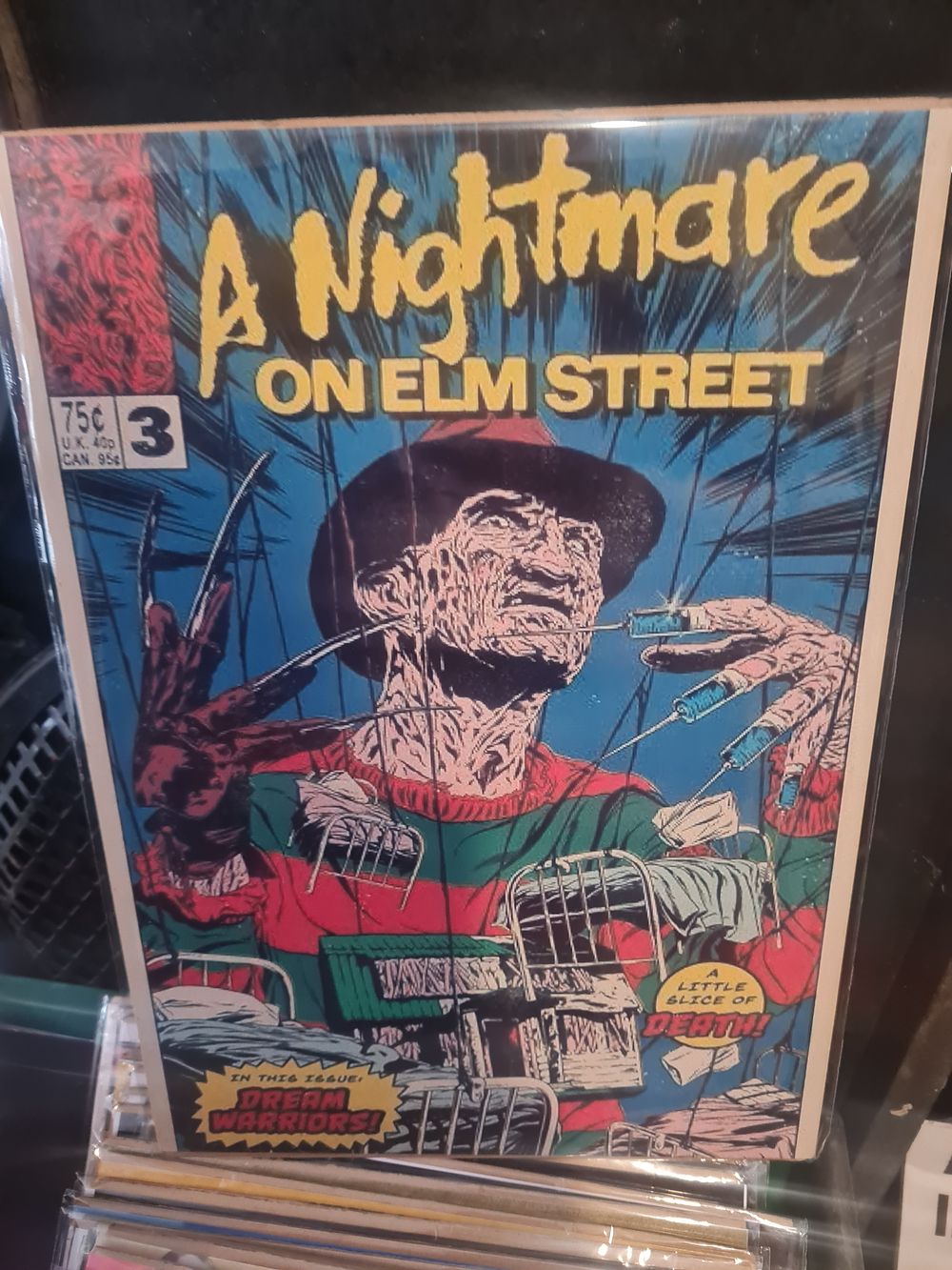 Lot 77o: Nightmare on elm street High gloss print in cardboard sleeve