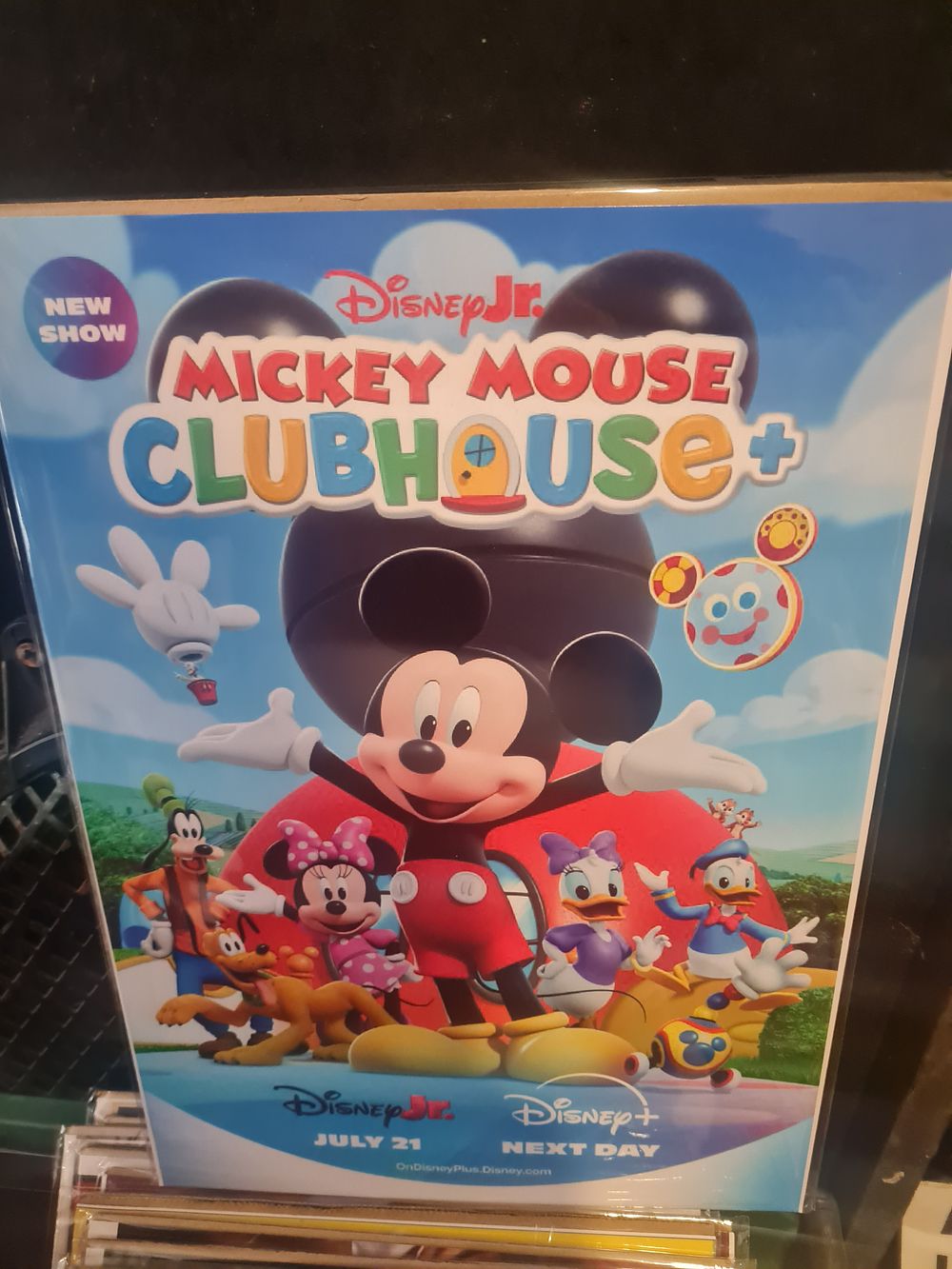 Lot 067: Mickey mouse High gloss print in cardboard sleeve
