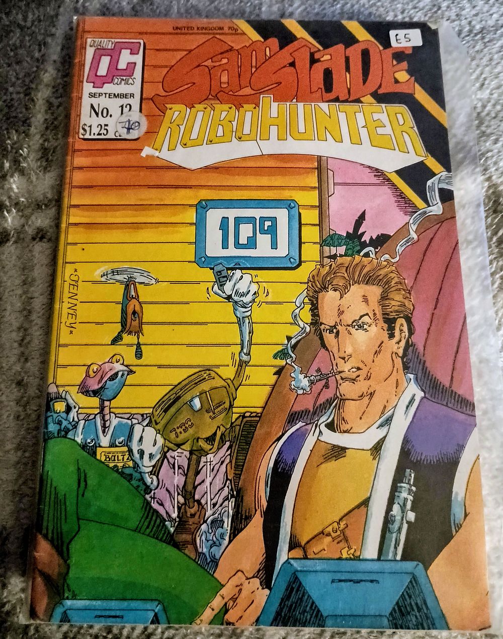 Lot 119: Sam Slade Robo Hunter Vintage Comic In Sleeve