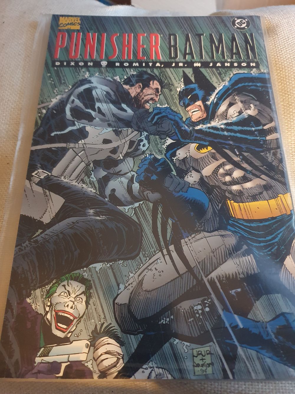 Lot 141: Marvel punisher & batman