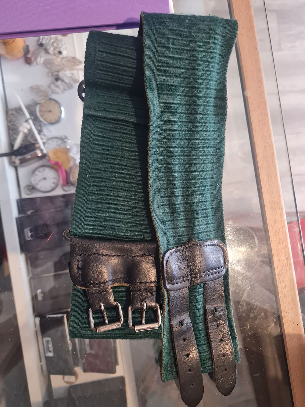 Lot 162: Vintage miltary rangers belt