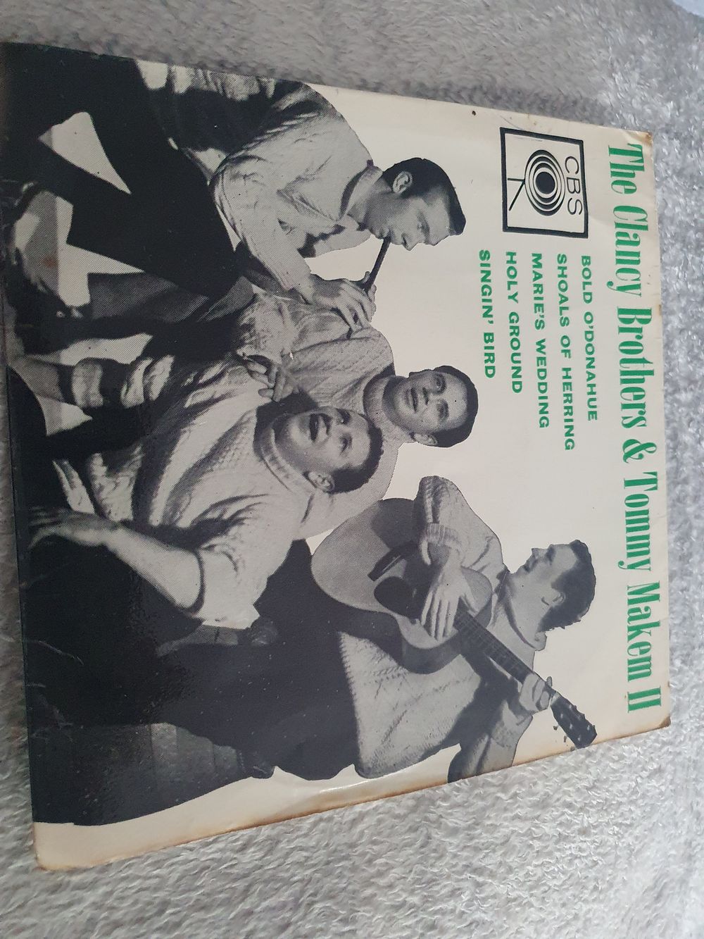 Lot 168: The clancy brothers vinyl