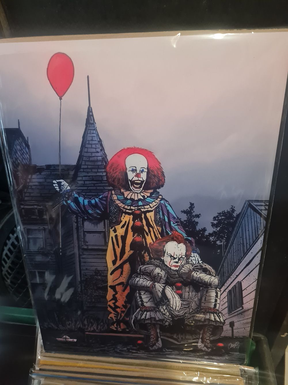 Lot 191: Pennywise High gloss print in cardboard sleeve