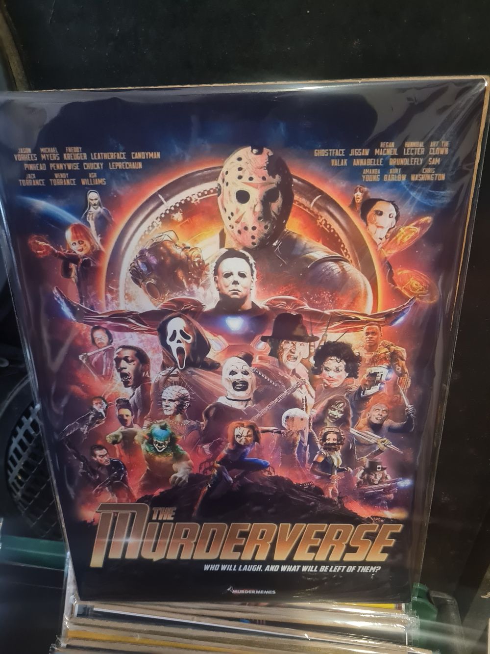 Lot 192: Horror High gloss print in cardboard sleeve