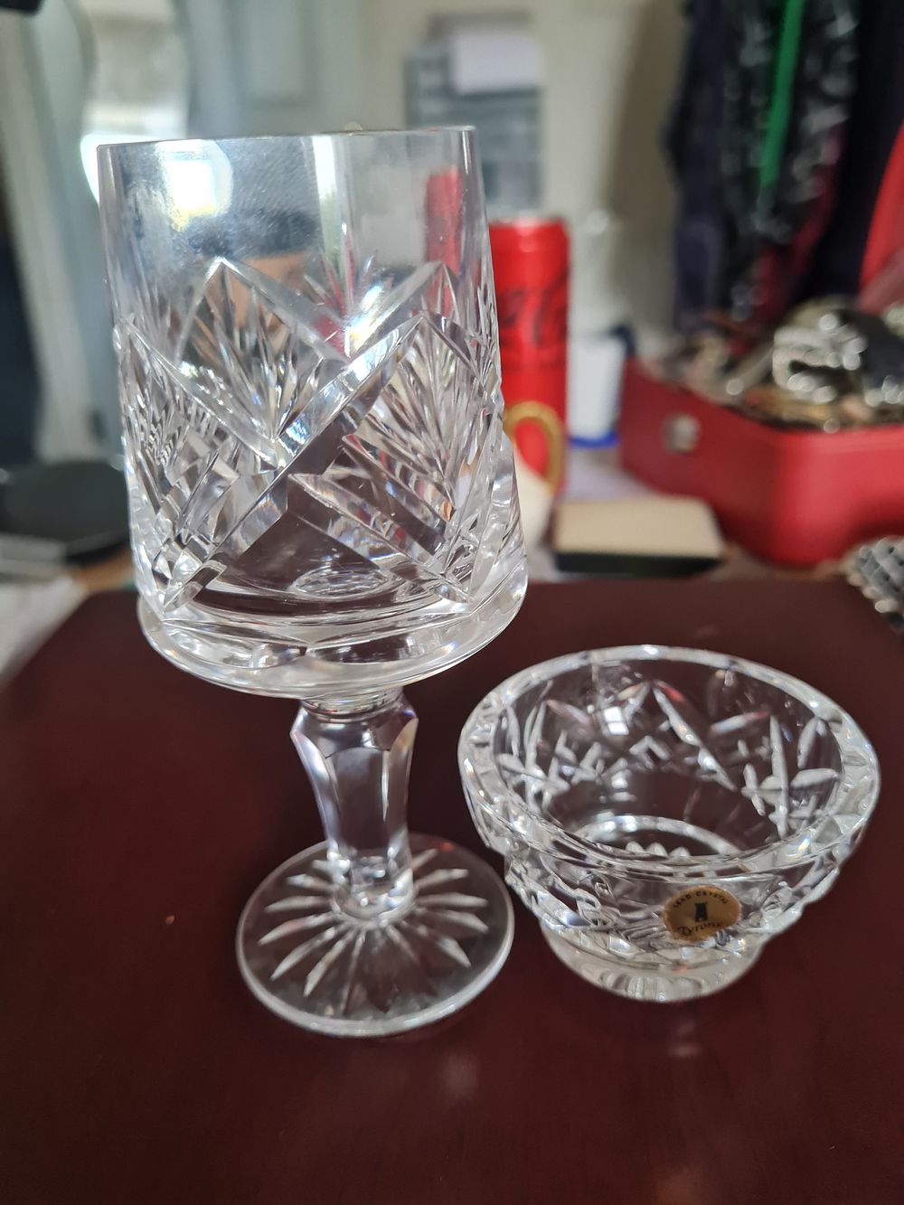 Lot 200: 2 crystal peices