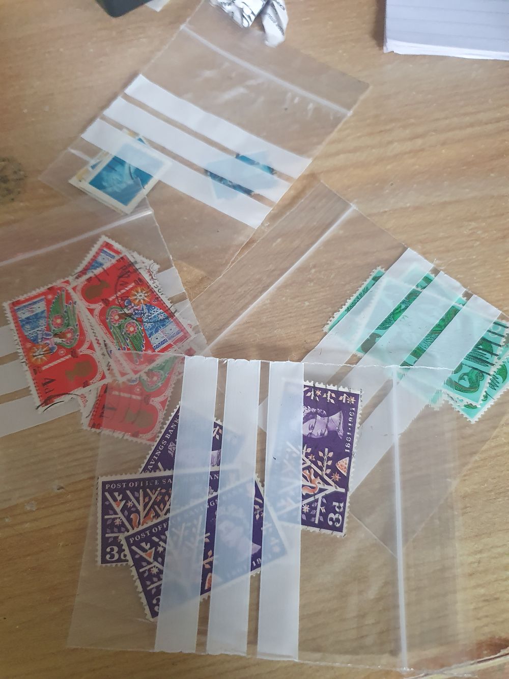 Lot 243: Collection of vintage stamps