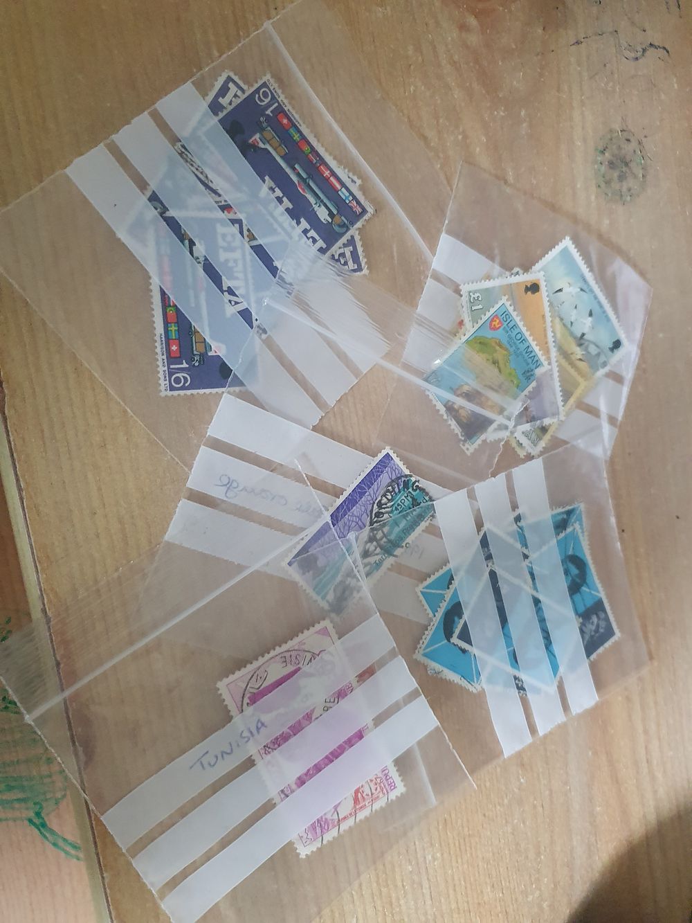 Lot 308: Collection of vintage stamps