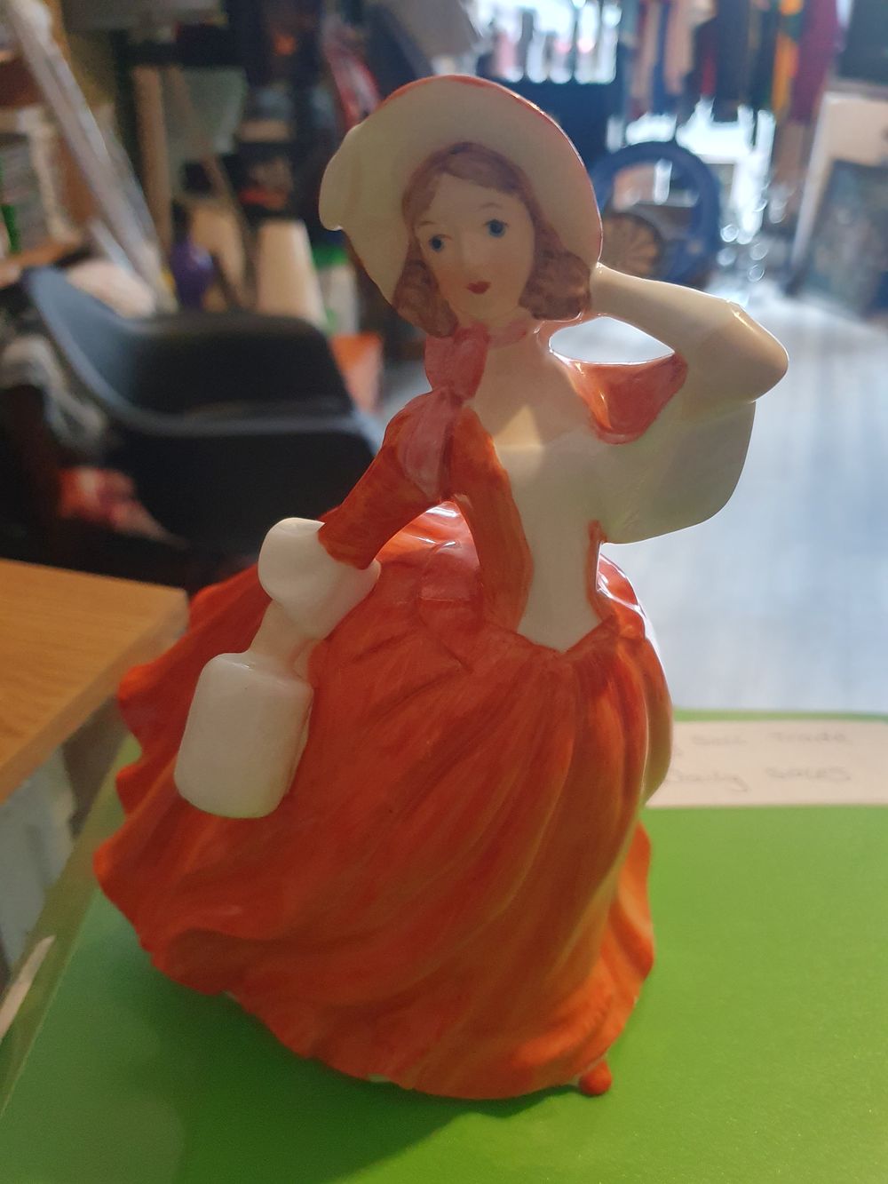 Lot 6d: Large porcelain lady