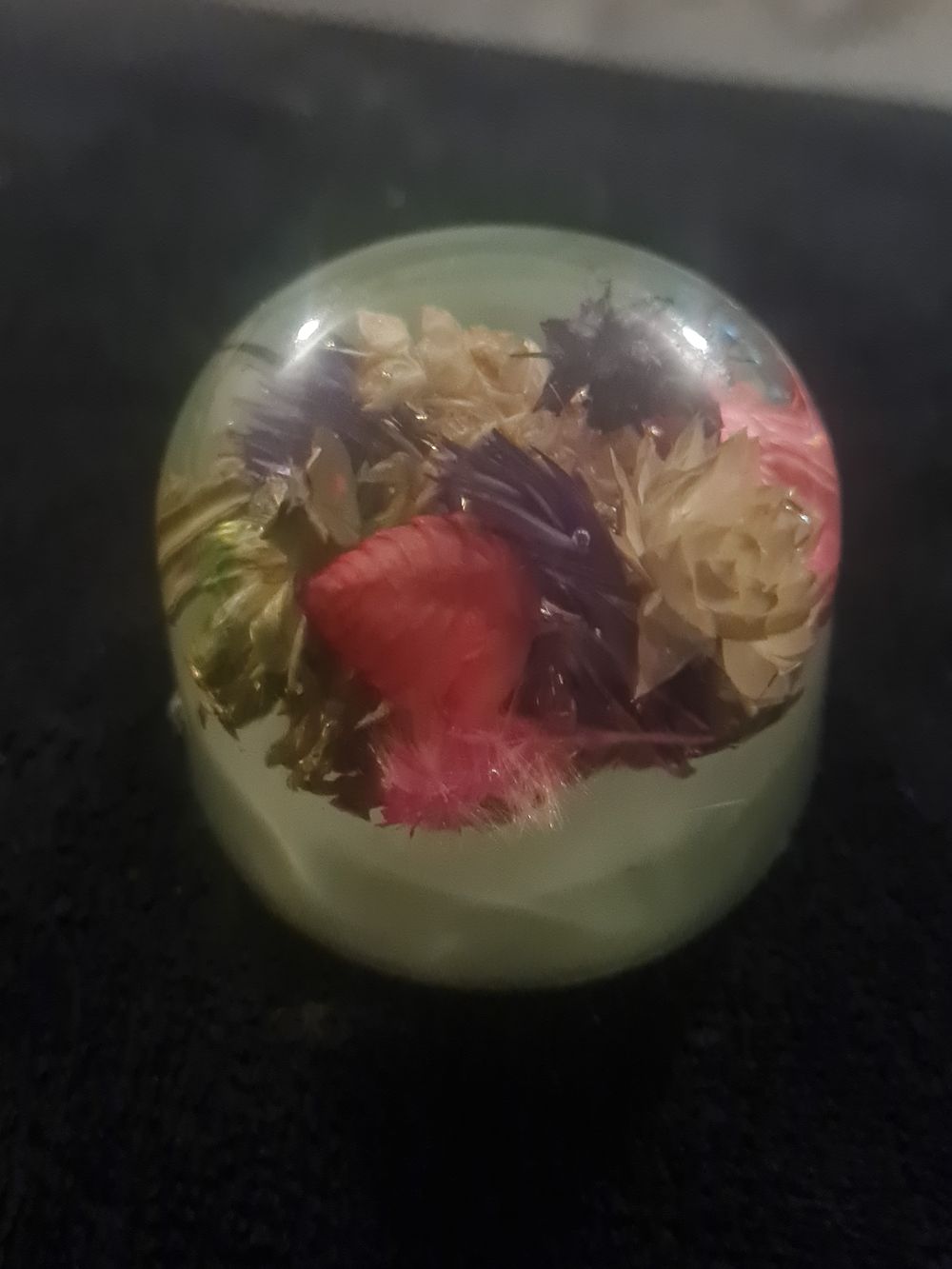 Lot 33y: Brass paperweight