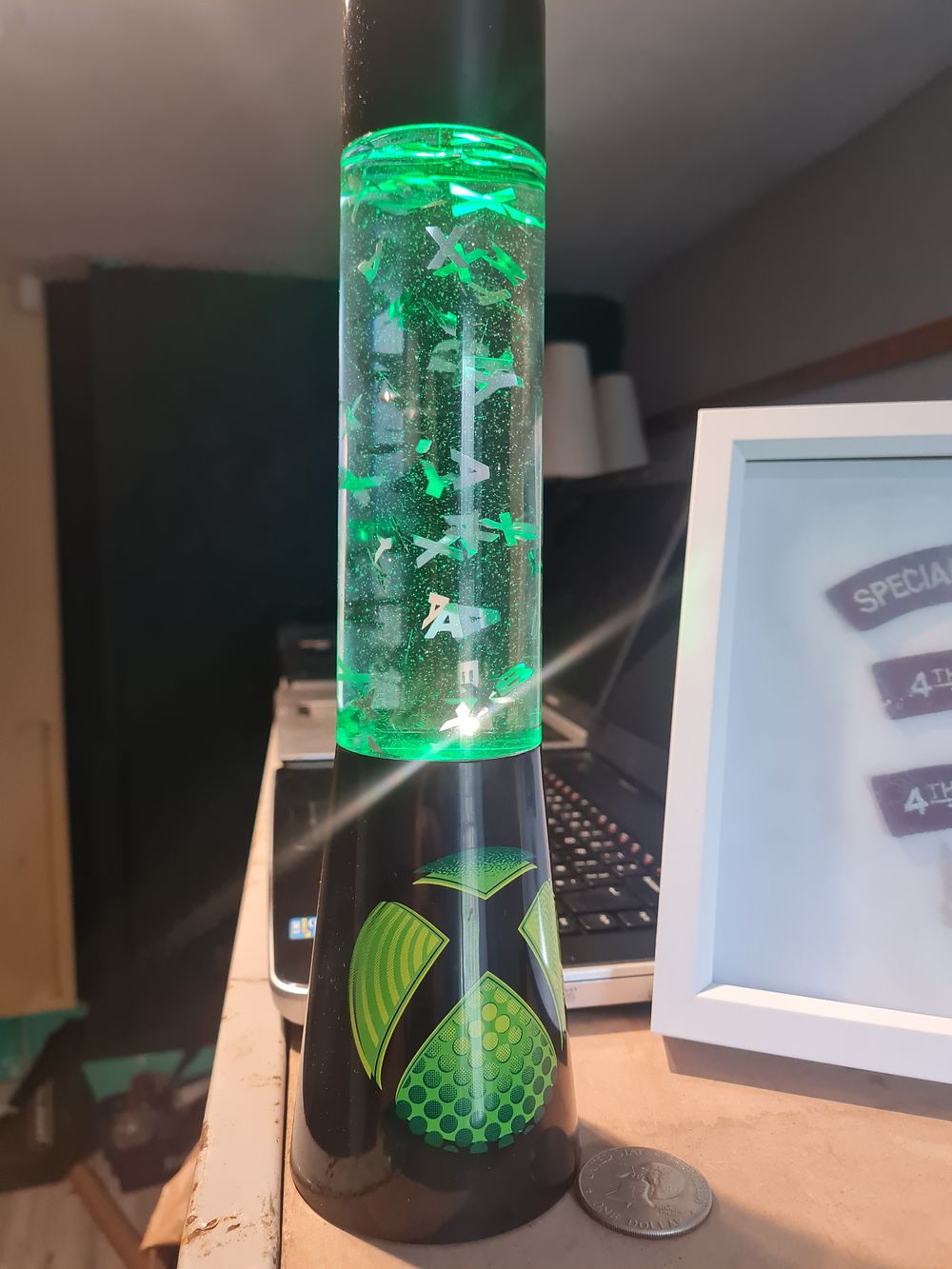 Lot 501: Xbox lava lamp