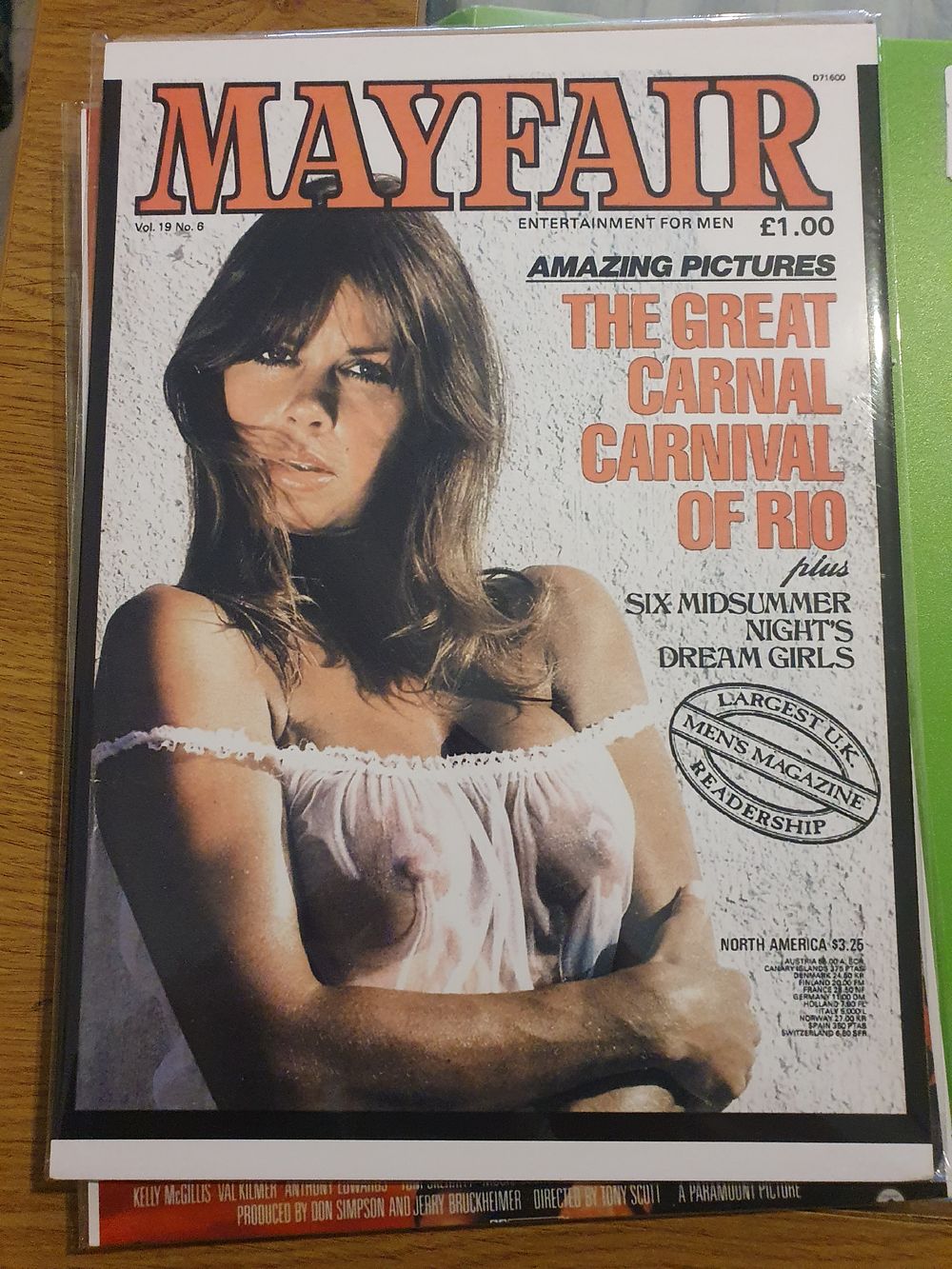 Lot 77: Mayfair high gloss print in cardboard sleeve