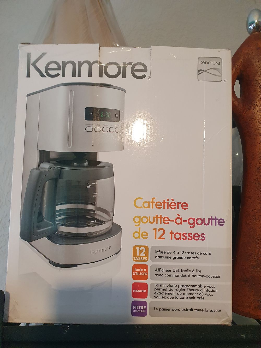 Lot 80: Boxed new coffee machine