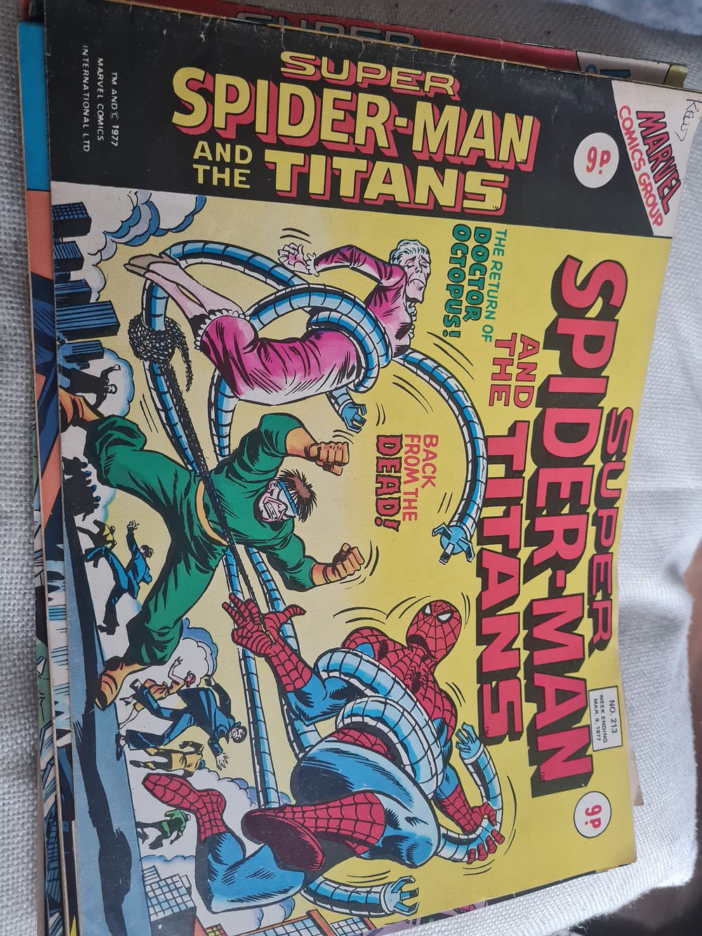 Lot 93: Super spiderman and the titans
