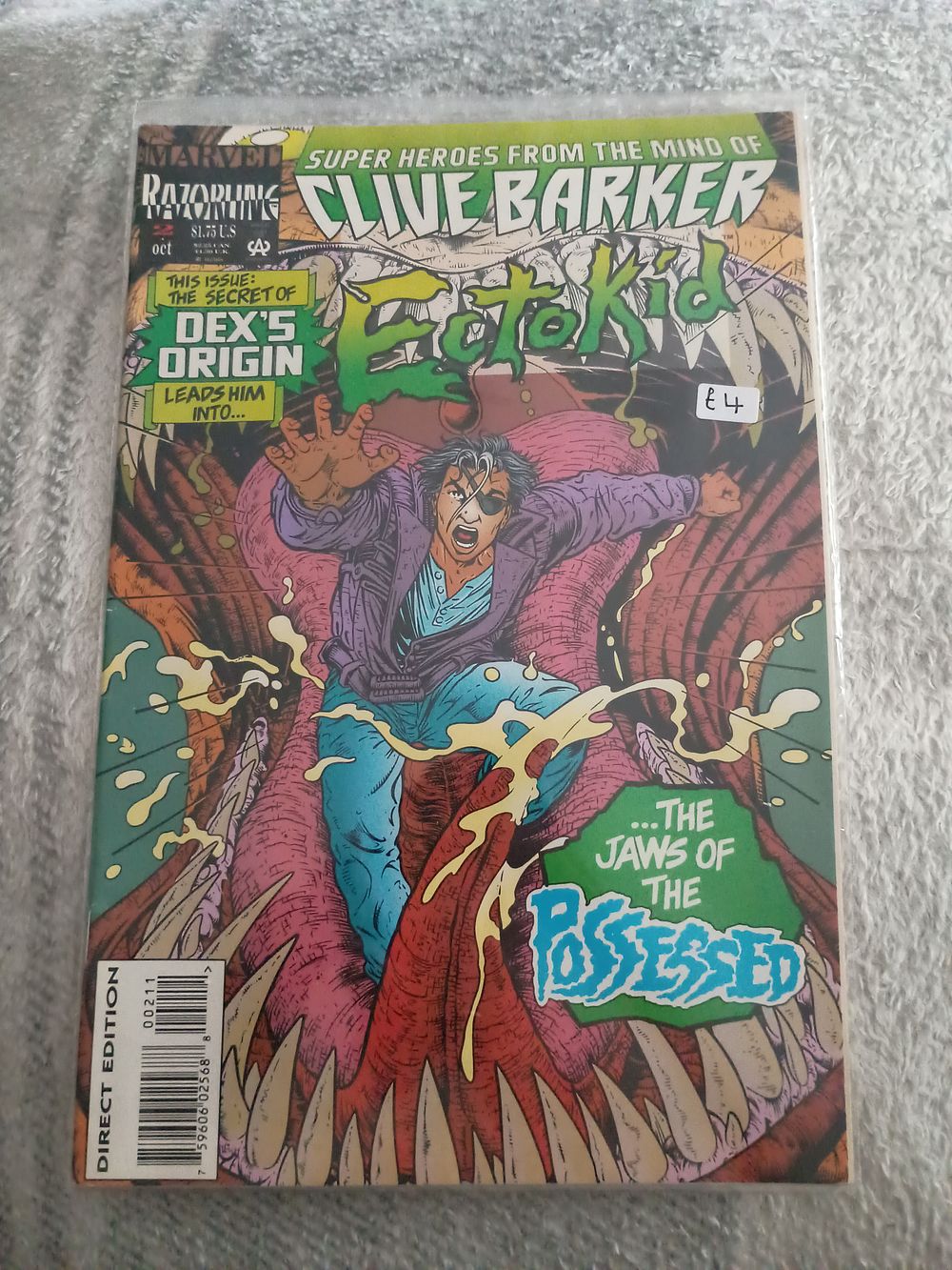 Lot 104: Ecto Kid Super Heros From The Mind Of Clive Barker
