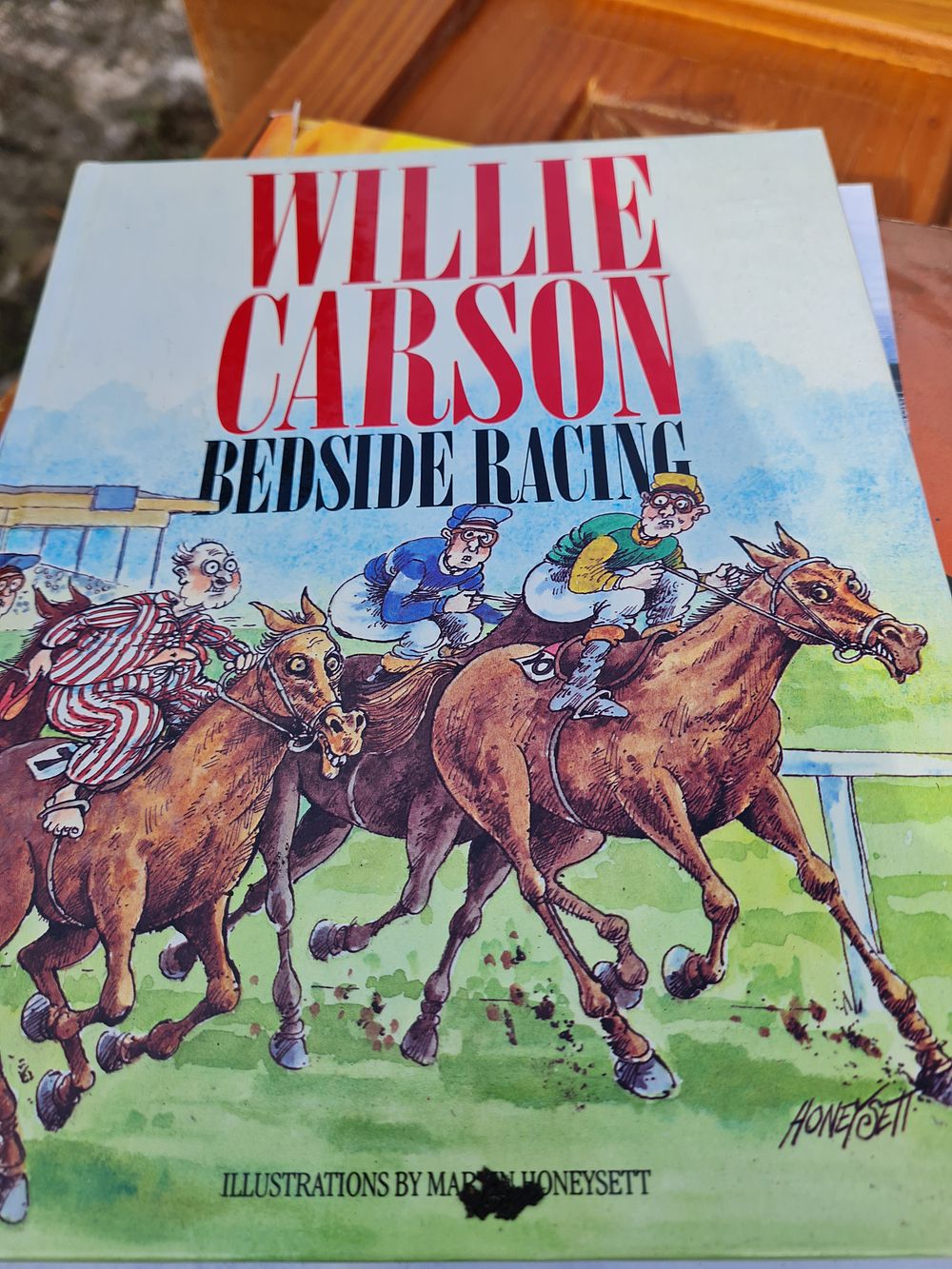 Lot 110: Willie carson book