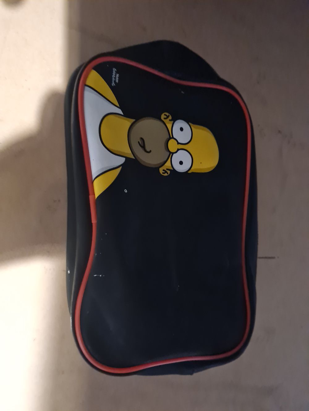 Lot 186: Homer Simpsons bag