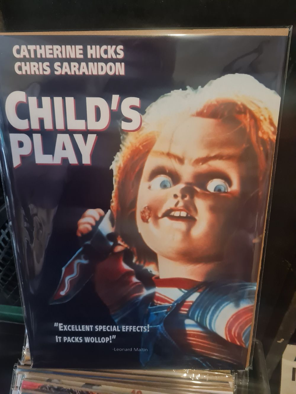 Lot 237: Childs play High gloss print in cardboard sleeve