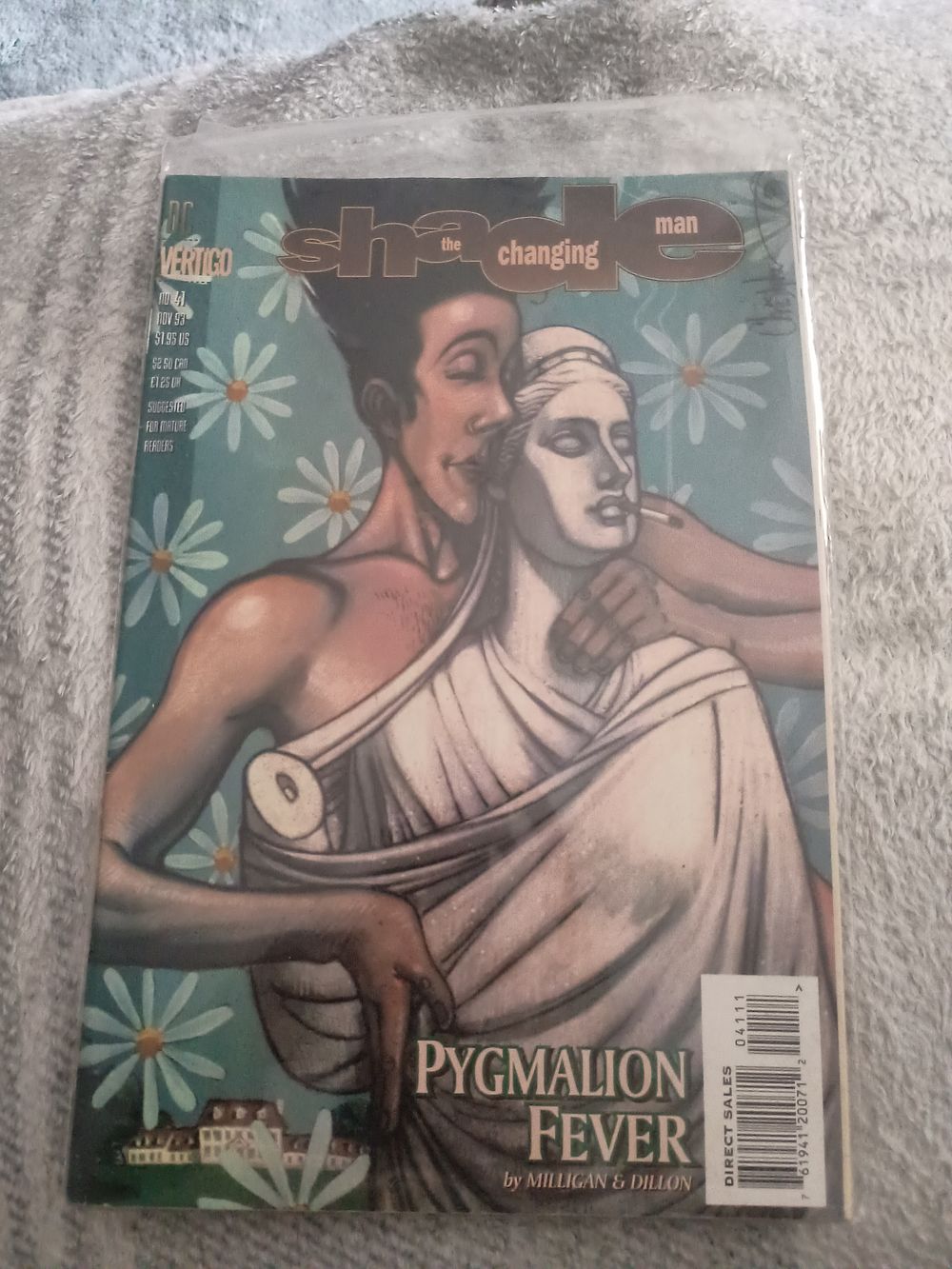 Lot 244: 1993 Vintage Comic In Sleeve Shade The Changing Man